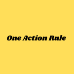 one action rule